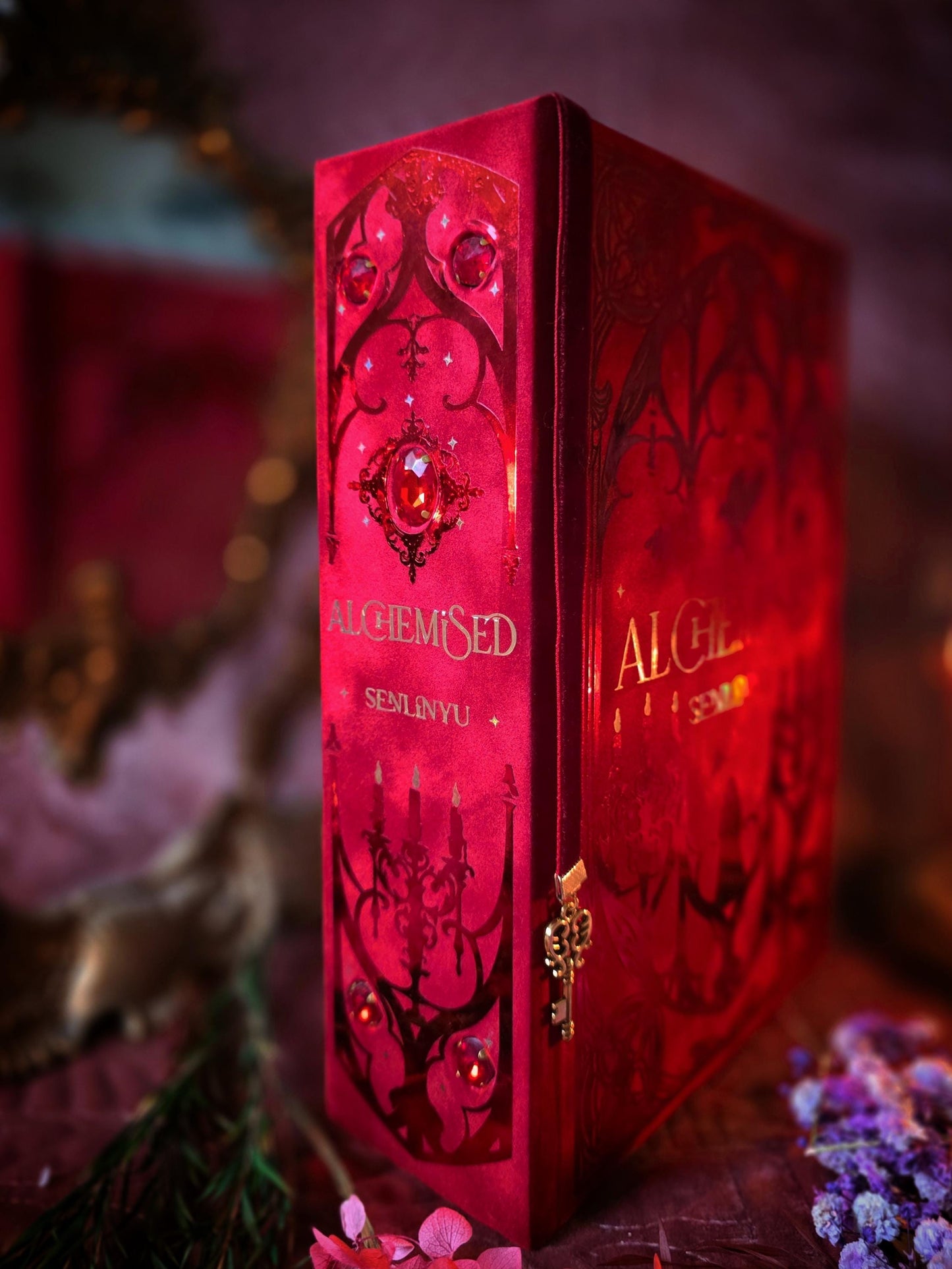 Alchemised by Sen Lin Yu with Gemstone Adorned Spine